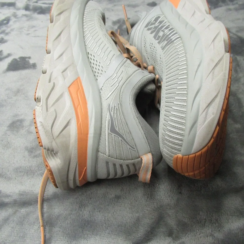 Hoka Womens Shoes 10D Harbor Mist Bondi 7 Wide Running Lightweight Chunky Active